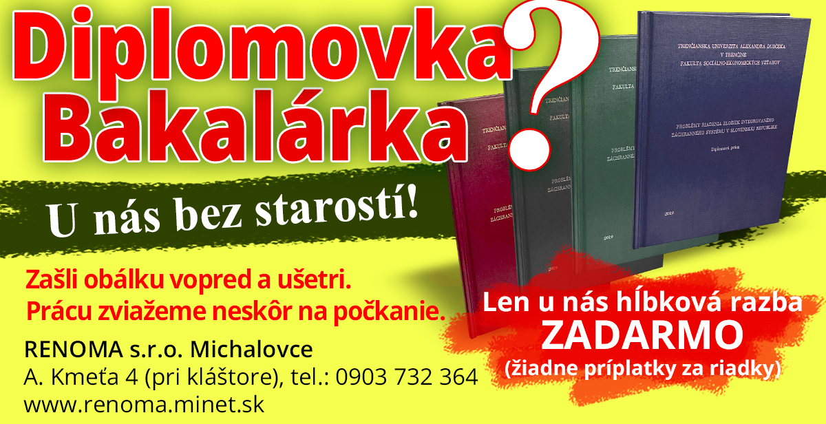 Promo ukážka diplomoviek bez starostí